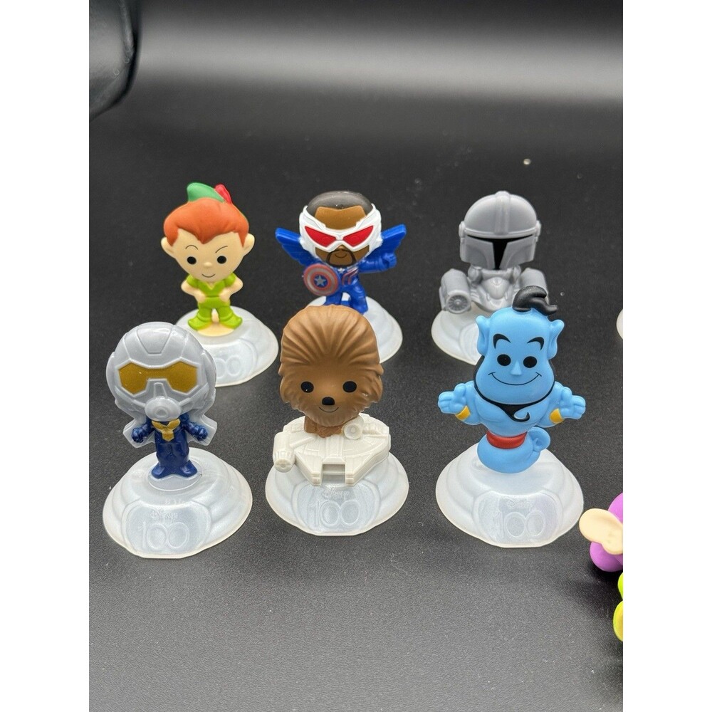 McDonald's Disney 100th Anniversary Happy Meal Toys Figure Lot of 12